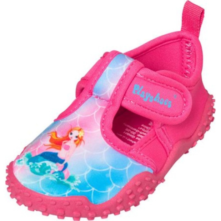 Детски аква обувки, Playshoes, Русалка, розови, 30-31