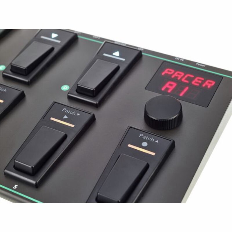 Pedalboard, Nektar Pacer MIDI DAW Footswitch Controller, fém ház