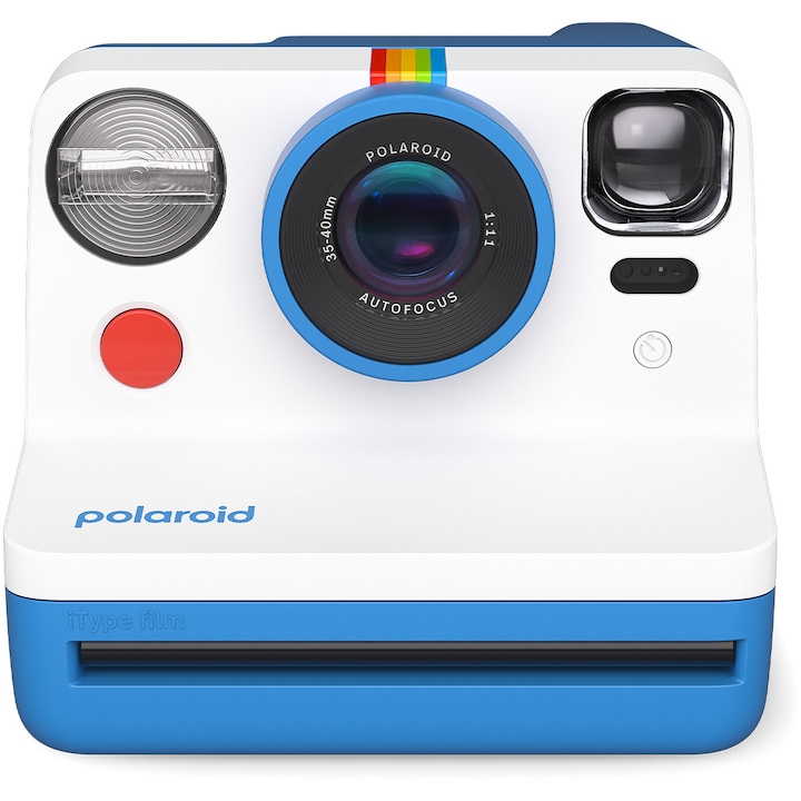 Фотоапарат за моментни снимки Polaroid Now Gen 2 - Blue