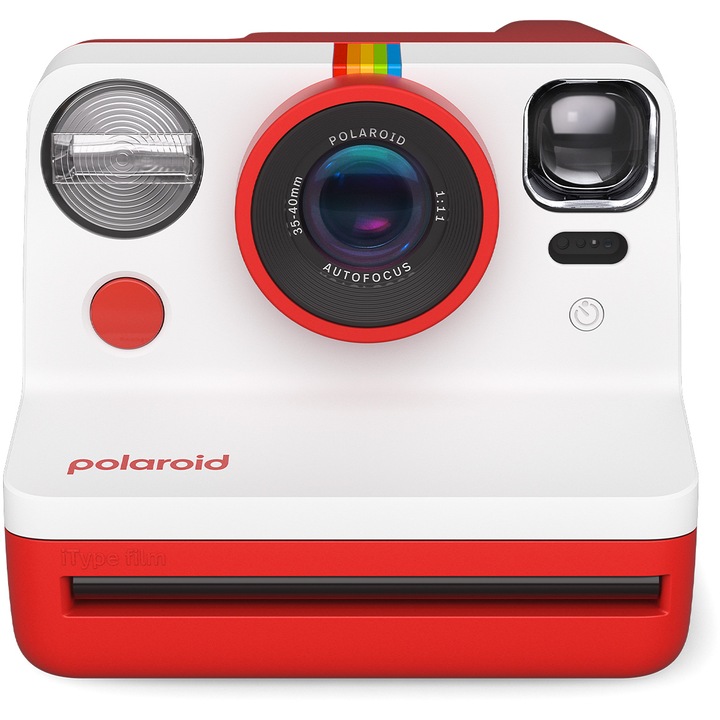 Фотоапарат за моментни снимки Polaroid Now Gen 2 - Red