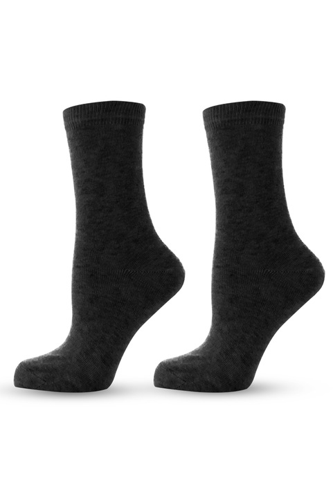 Дамски чорапи Agiva Happy Foottopia, Памук, Черен