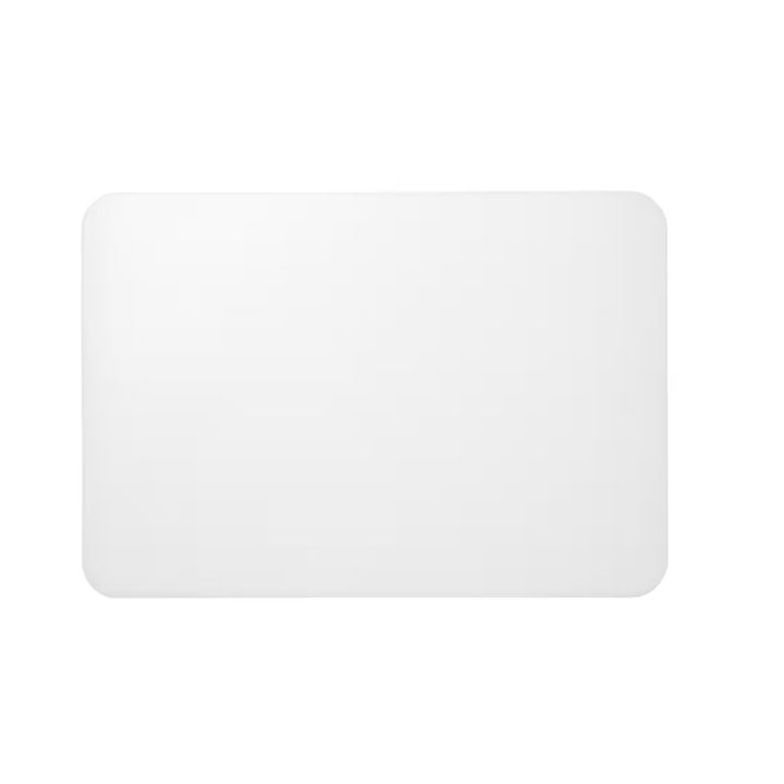 Mapa suport pentru birou, 65x45 cm, Alb-Transparent, IKA-BBLFMD177