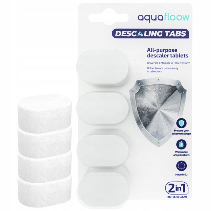 Tablete de curatare universale, 4 Bucati, Alb