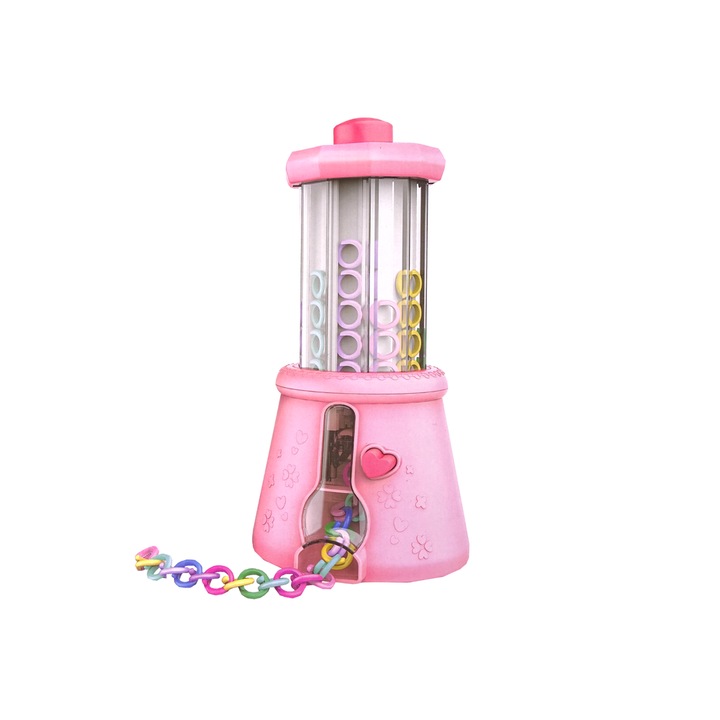 Masina de facut bratari, Inny, 29x22x13 cm, Roz