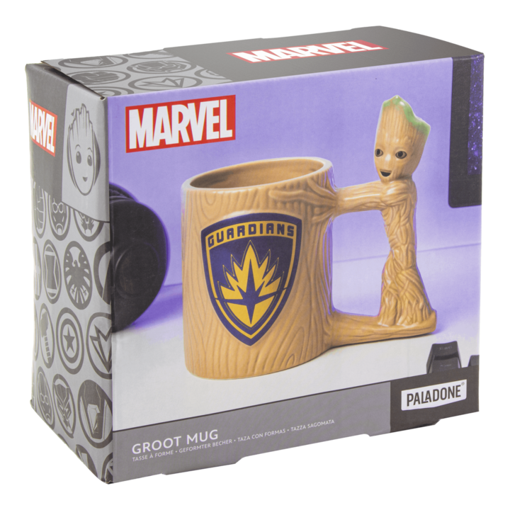 Cana - Guardians of the Galaxy - Groot, Ceramica, 300 ml, Maro
