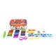 Set plastilina si accesorii pentru modelaj Lovin - 16 culori