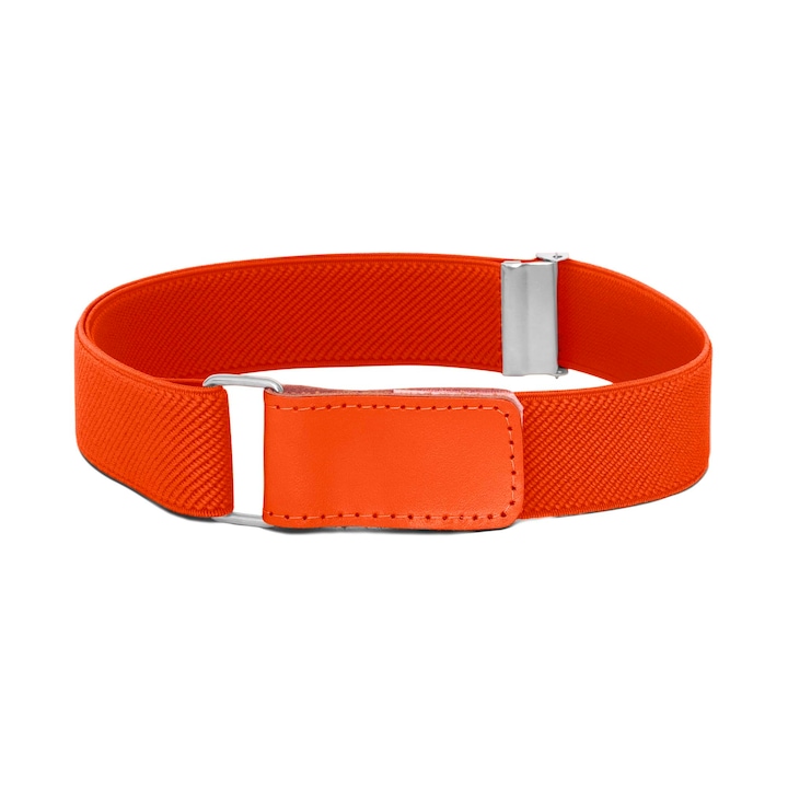 Curea cu velcro pentru copii, Unisex, Aleszale, Portocaliu, 67 cm
