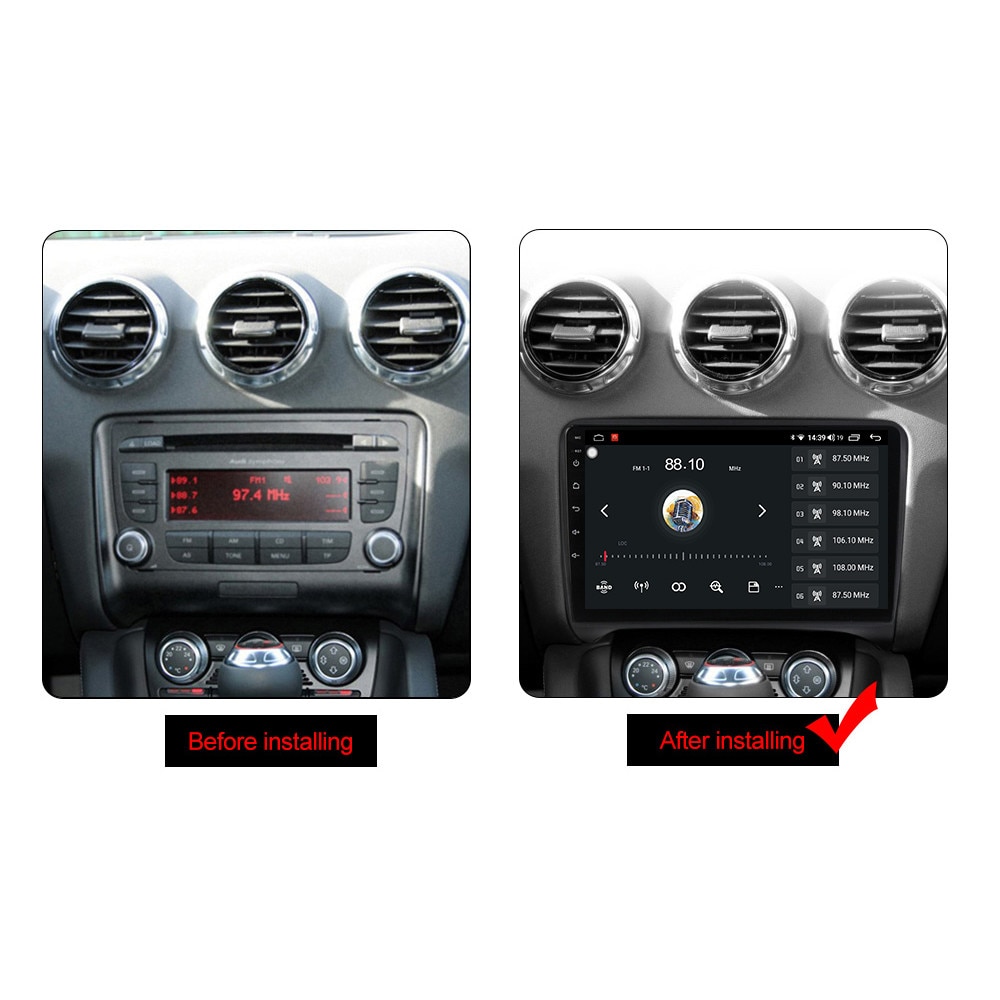 Navigatie dedicata Audi TT 20062015, NAVIIT, Android 13, Wireless