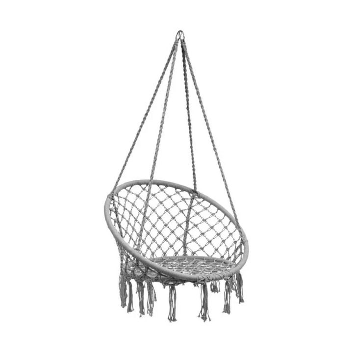 Scaun suspendat Leziter Cardenas gri