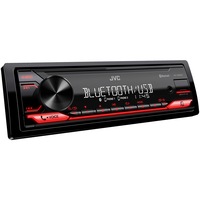 Receptor media digital JVC KDX282BT, 1DIN fara CD; USB; AUX-in; Bluetooth; Subwoofer control;