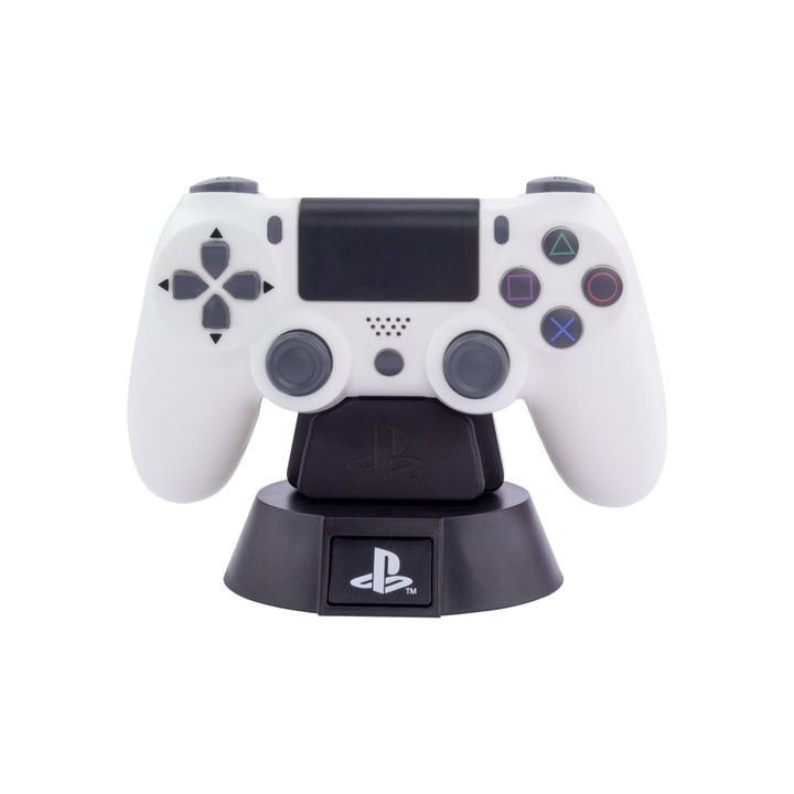 Лампа Playstation DS4 Controller Icon, Бял