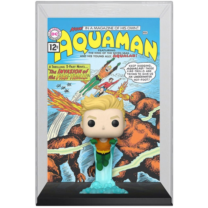 Фигурка Funko Pop Comic Covers Dc Super Heroes Aquaman 9 см
