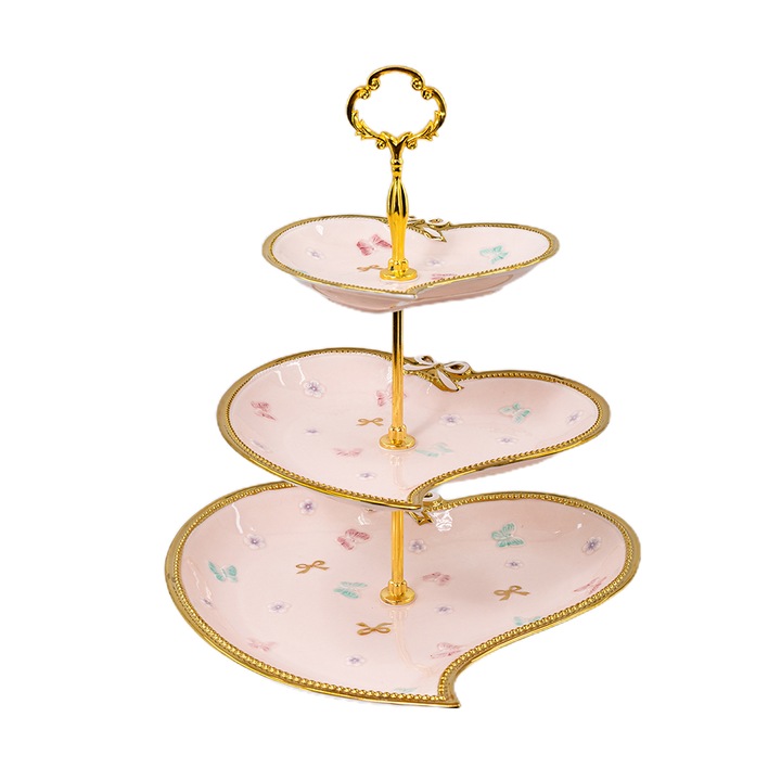 Platou decorativ etajat din ceramica Vittorio Sabatini, VS-2083