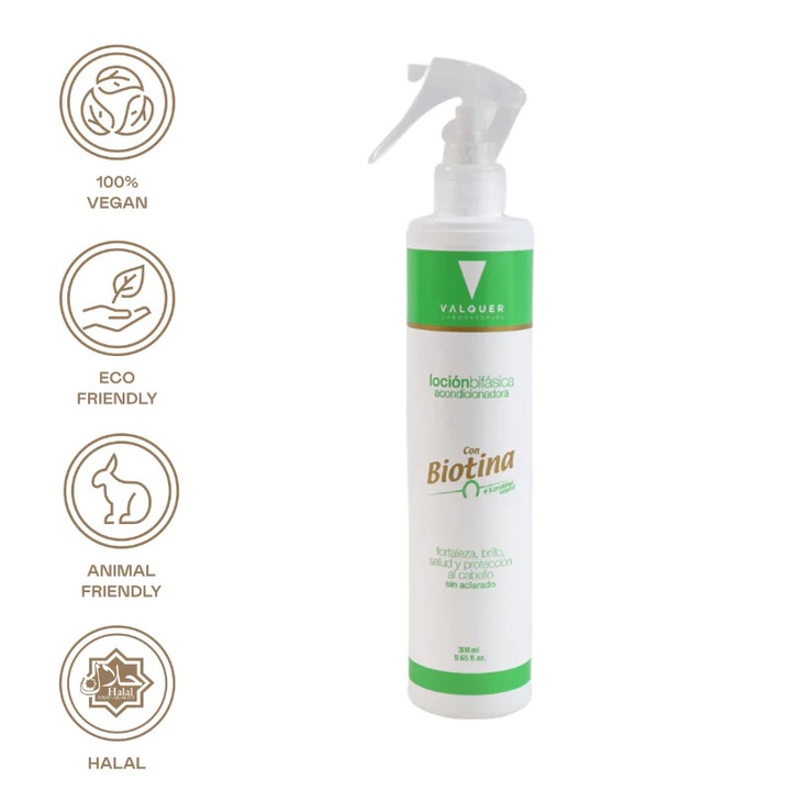 Valquer kétfázisú kondicionáló biotinnal és keratinnal 300ml
