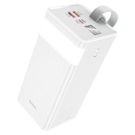 Baterie Portabila Hoco J86A 50000mAh iesire 2xUSB Alb - eMAG.ro