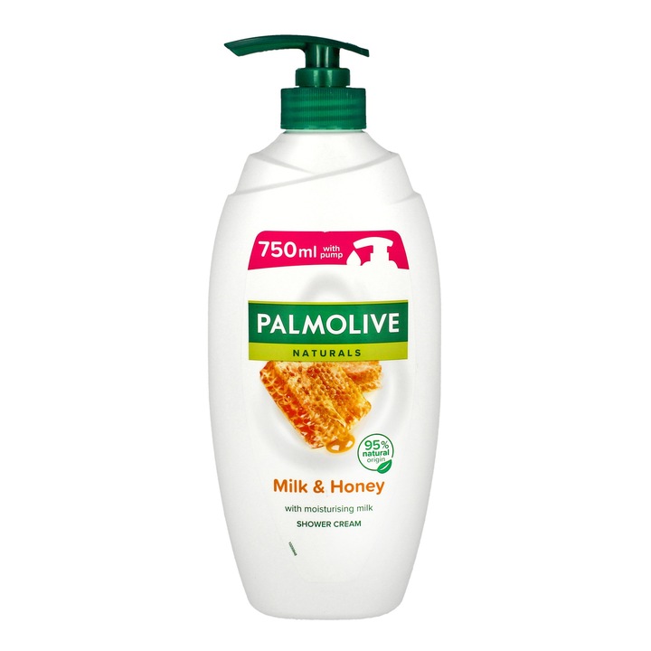 Gel de dus Palmolive, Lapte si miere, 750ml