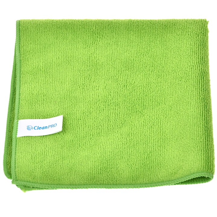 Laveta, Clean, Microfibra, 40 x 40 cm, Verde