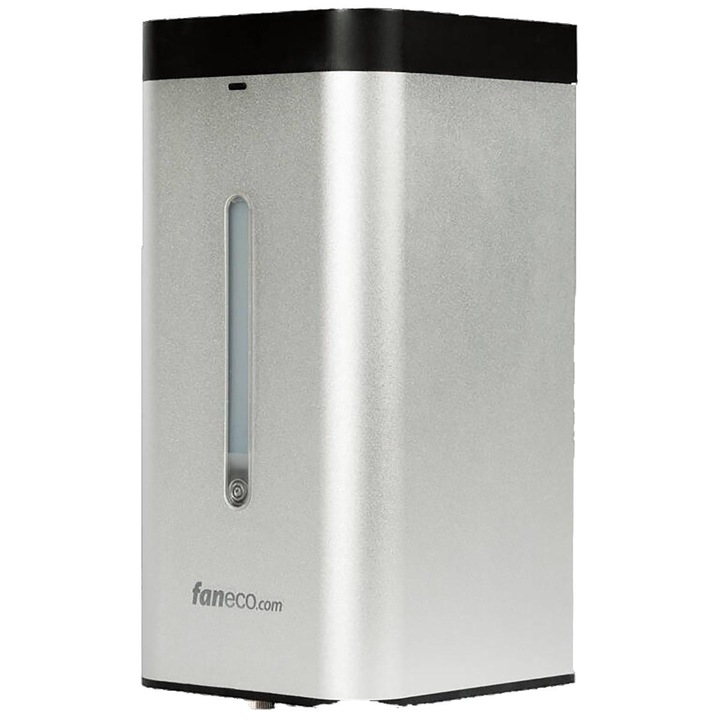 Dispenser dezinfectant Faneco, Aluminiu, 1l, Argintiu