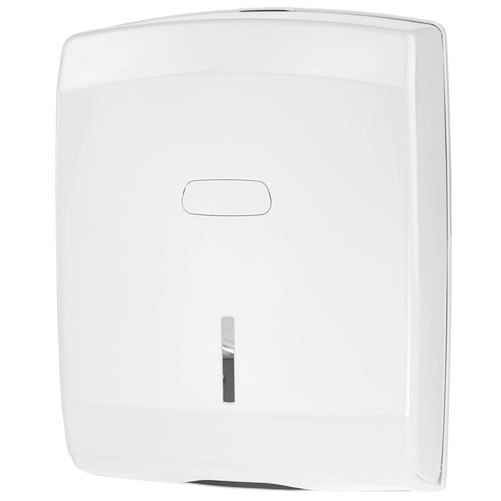 Dozator de prosoape de hartie, Sanitario, ABS, Alb