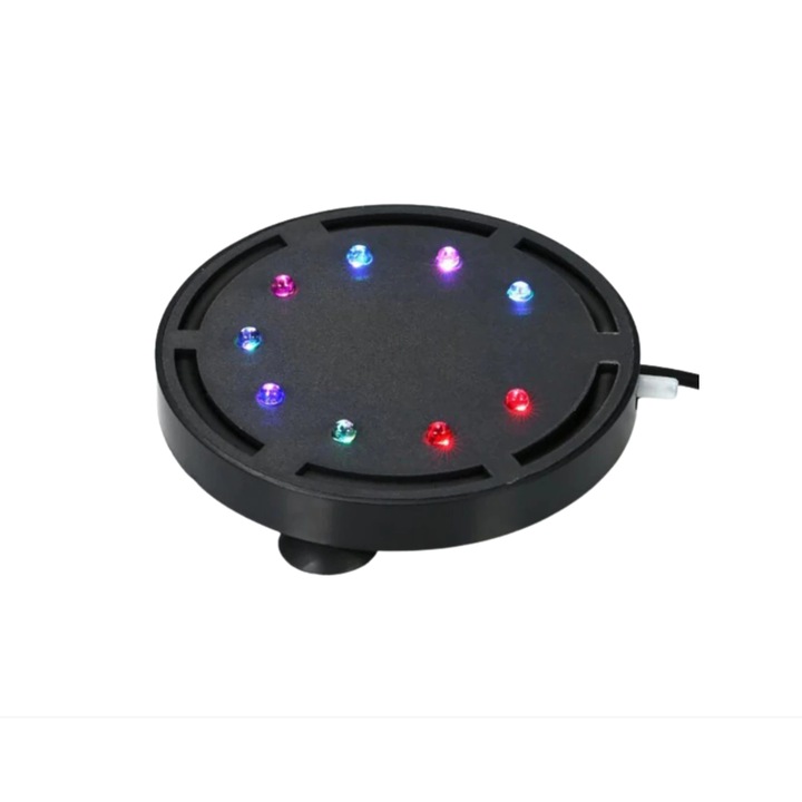 Lampa LED pentru Acvariu, cu Bule, rotunda, Saiconcept