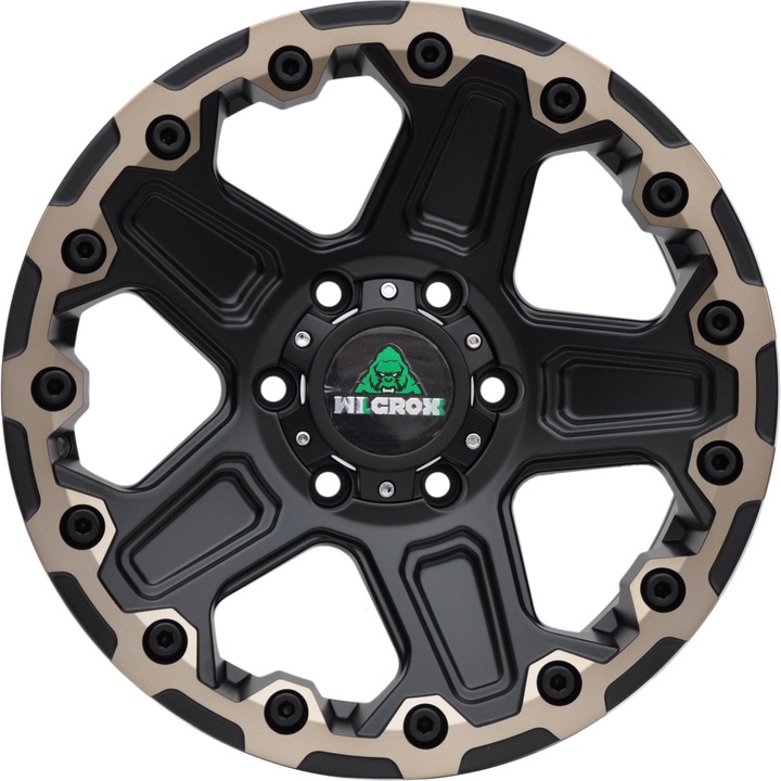 Set 4 jante aliaj Toro Corsa, PDW, 17x8 inch, 6x139.7, Bronz