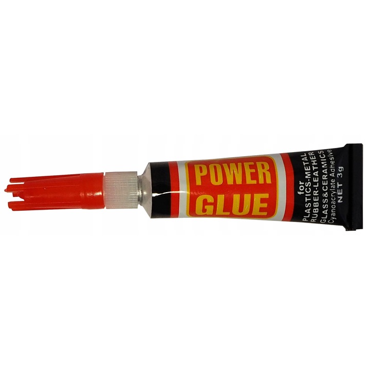 Мигновено лепило, Цианоакрилат, 3гр