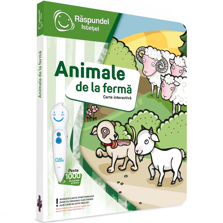 Образователна смарт книга с отговори - Селскостопански животни