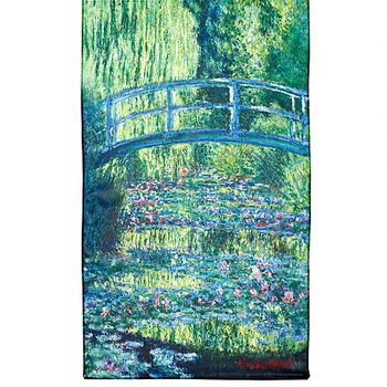 Esarfa Galleria Inc. USA, Model Podul japonez Monet, Multicolor Esarfa Galleria Inc. USA, Model Podul japonez Monet, Multicolor