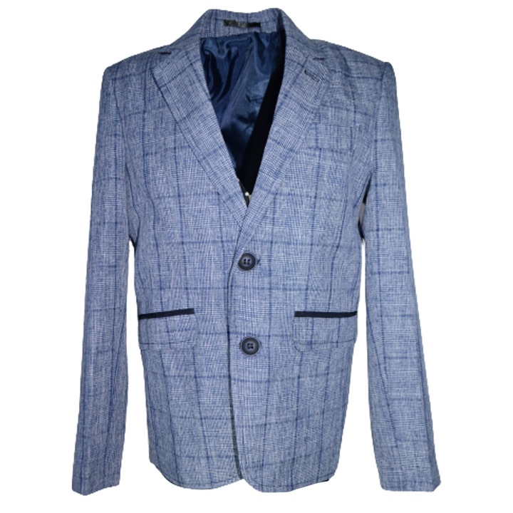 Sacou elegant pentru baieti LOOKS KIDS LK1803-1-164, Albastru 92689