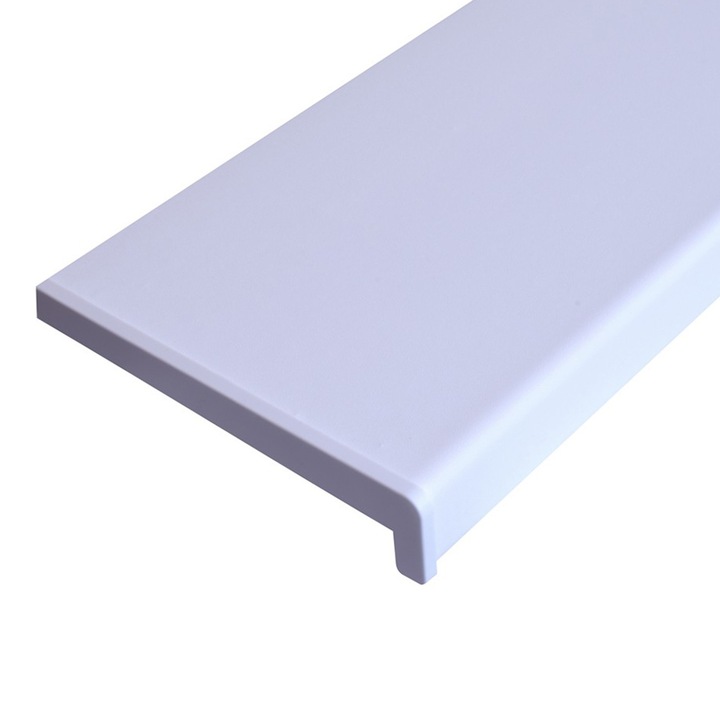 Glaf PVC interior pentru ferestre, alb, 56 x 15 x 2 cm