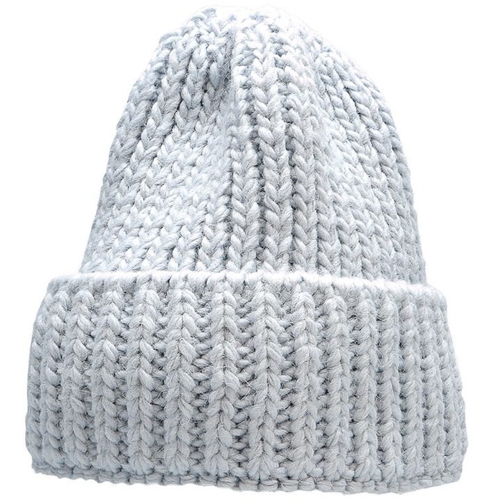 Téli sapka, 4F, szürke