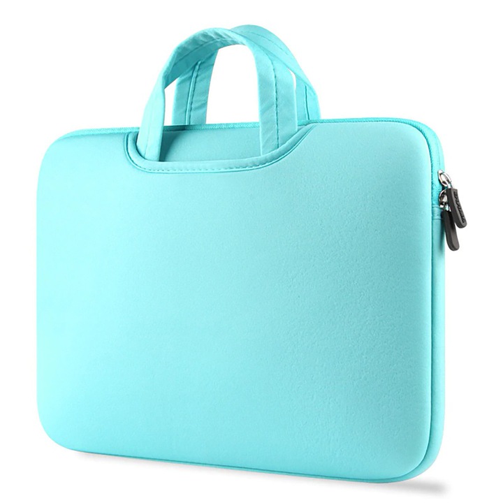 Geanta laptop, Interlook, Neopren, 15,6 inchi, Albastru