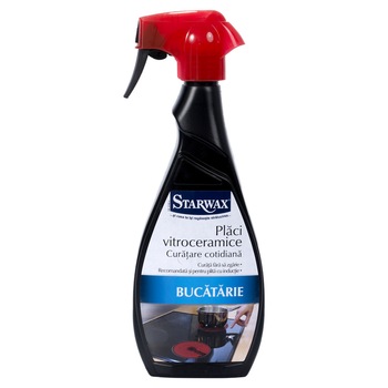 Solutie de curatare zilnica a placilor vitroceramice, Starwax Solutie de curatare zilnica a placilor vitroceramice, Starwax