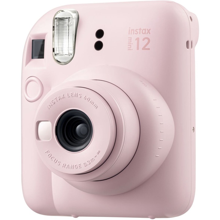 Fujifilm Instax Mini 12 Blossom azonnali fényképezőgép, rózsaszín