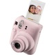 Fujifilm Instax Mini 12 Blossom azonnali fényképezőgép, rózsaszín
