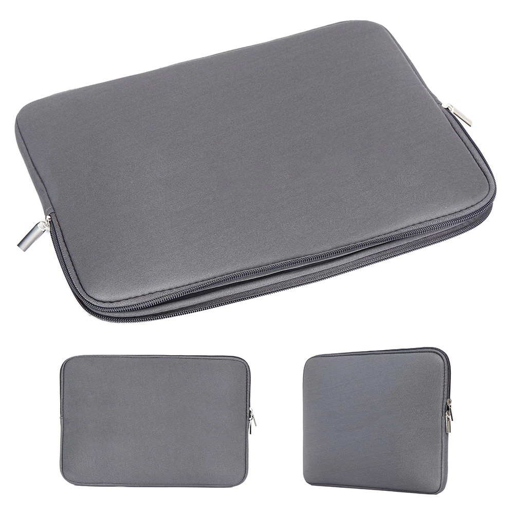 Husa laptop, Interlook, Neopren, 15,6", Gri