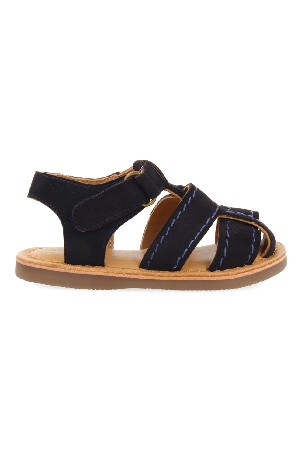 Gioseppo, Sandale de piele intoarsa Cabixi, Bleumarin, 23 EU