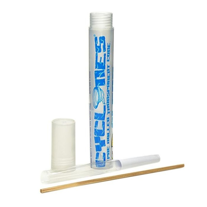 Con pre-rulat transparent Cyclones Clear natural, celuloza, King Size 110mm, fara aroma