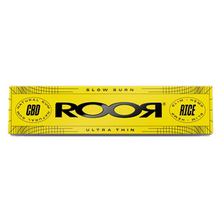 Set 32 hartii de rulat, RooR, Plante de orez, CBD, Fara OMG, Bej