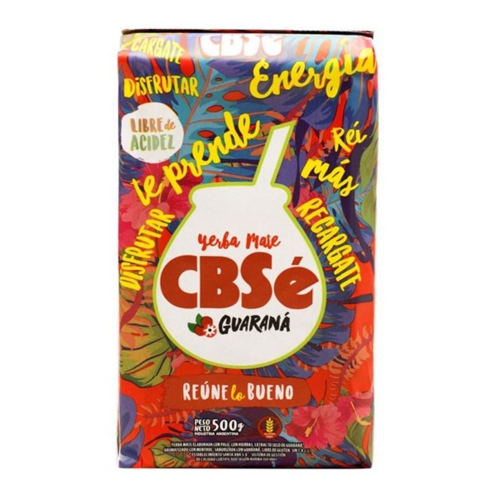 Ceai Yerba Mate Cbse, Energy Guarana, 500g