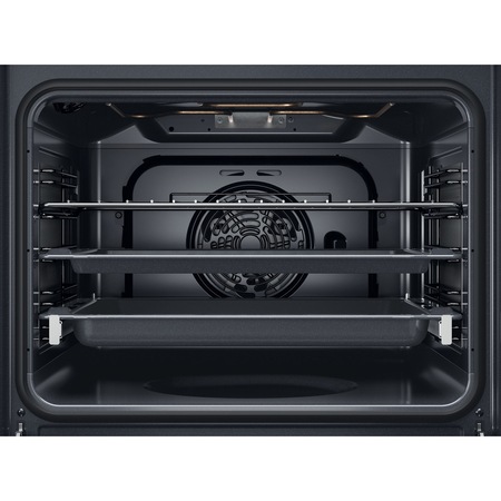 Cuptor incorporabil Whirlpool OMK58RU1SX, Electric, Multifunctional, 71 l, Autocuratare catalitica, Display, Clasa A+, Inox