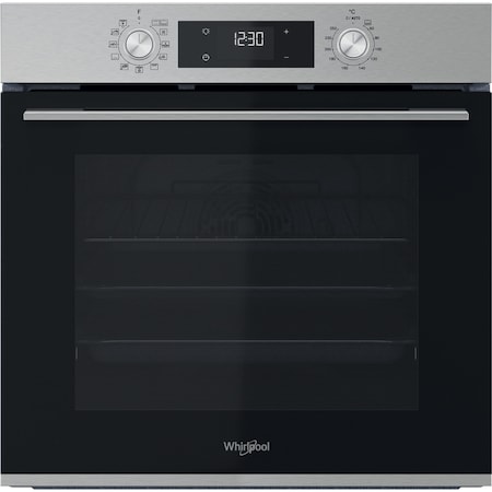 Cuptor incorporabil Whirlpool OMK58RU1SX, Electric, Multifunctional, 71 l, Autocuratare catalitica, Display, Clasa A+, Inox