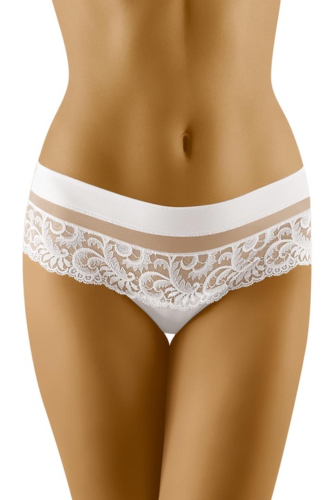 Wolbar Ladies String fehérnemű WB217, fehér, Fehér