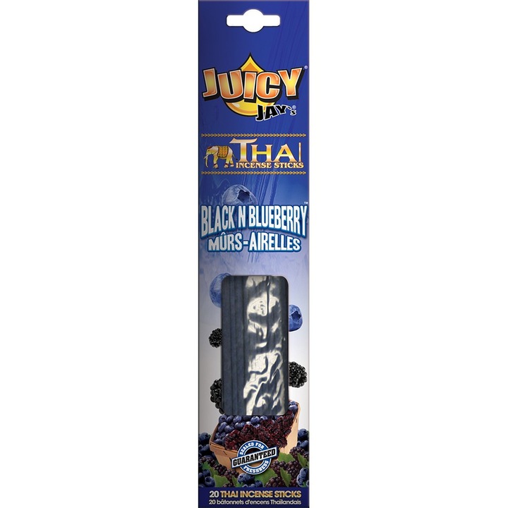 Illatos rudak, Juicy Jay's, Blackberry/áfonya ízű, 20 db