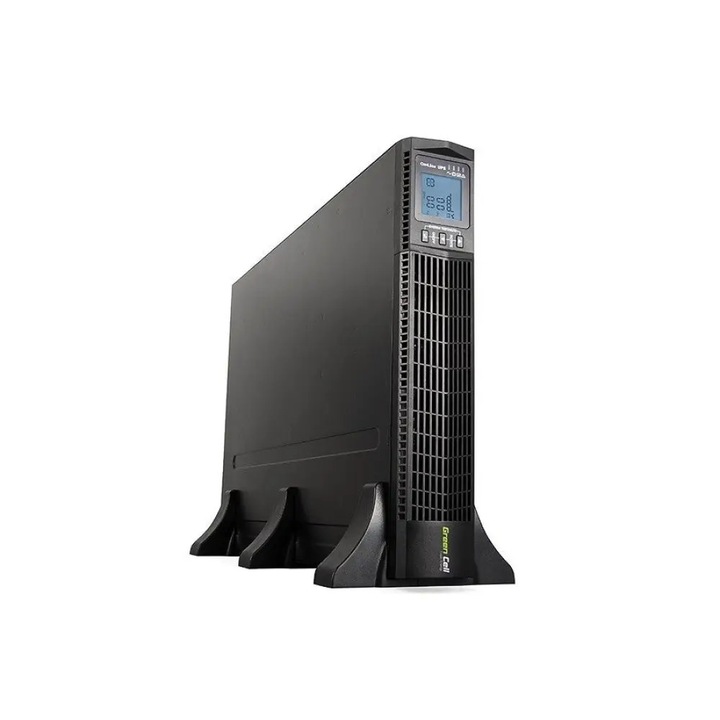 Sursa De Alimentare Neintreruptibila, Green Cell, Ups15, 440x86.5x720 mm, Putere 3000 VA 2700 W, TIP Online, Protectie Impotriva Suprasarcinii Da, Protectie Impotriva Supratensiunii Da