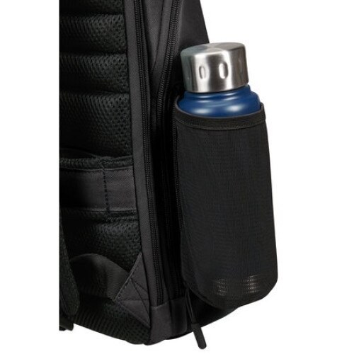 Rucsac laptop Stackd Biz, Samsonite, Poliester, 42.5 x 30 x 18 cm, Negru