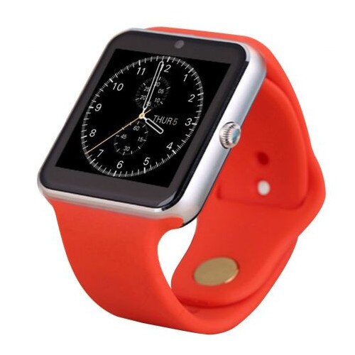 Ceas Smartwatch cu Telefon MCZ Q7S, Camera 2 Mpx, Apelare BT, LCD Capacitiv 1.54 inch, Antizgarieturi, Rosu