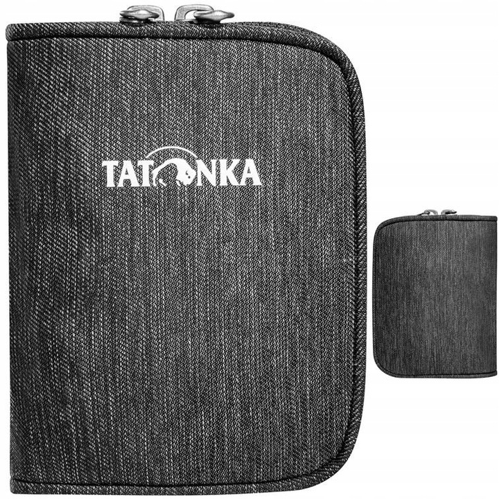Мъжки портфейл Tatonka, Полиамид, 11 х 9 х 2 см, Черен
