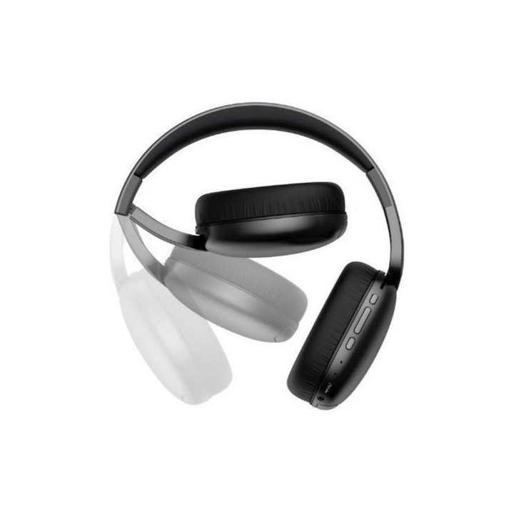 Casti gaming JBL Quantum 650, Bluetooth 5.3, pana la 60 ore autonomie, QuantumENGINE, Spatial Sound, Alb