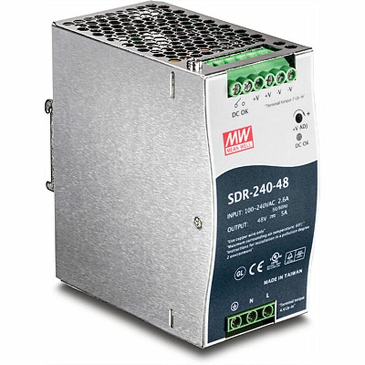 Tápegység, Trendnet, TI-S24048, 50-60 Hz, 240 W
